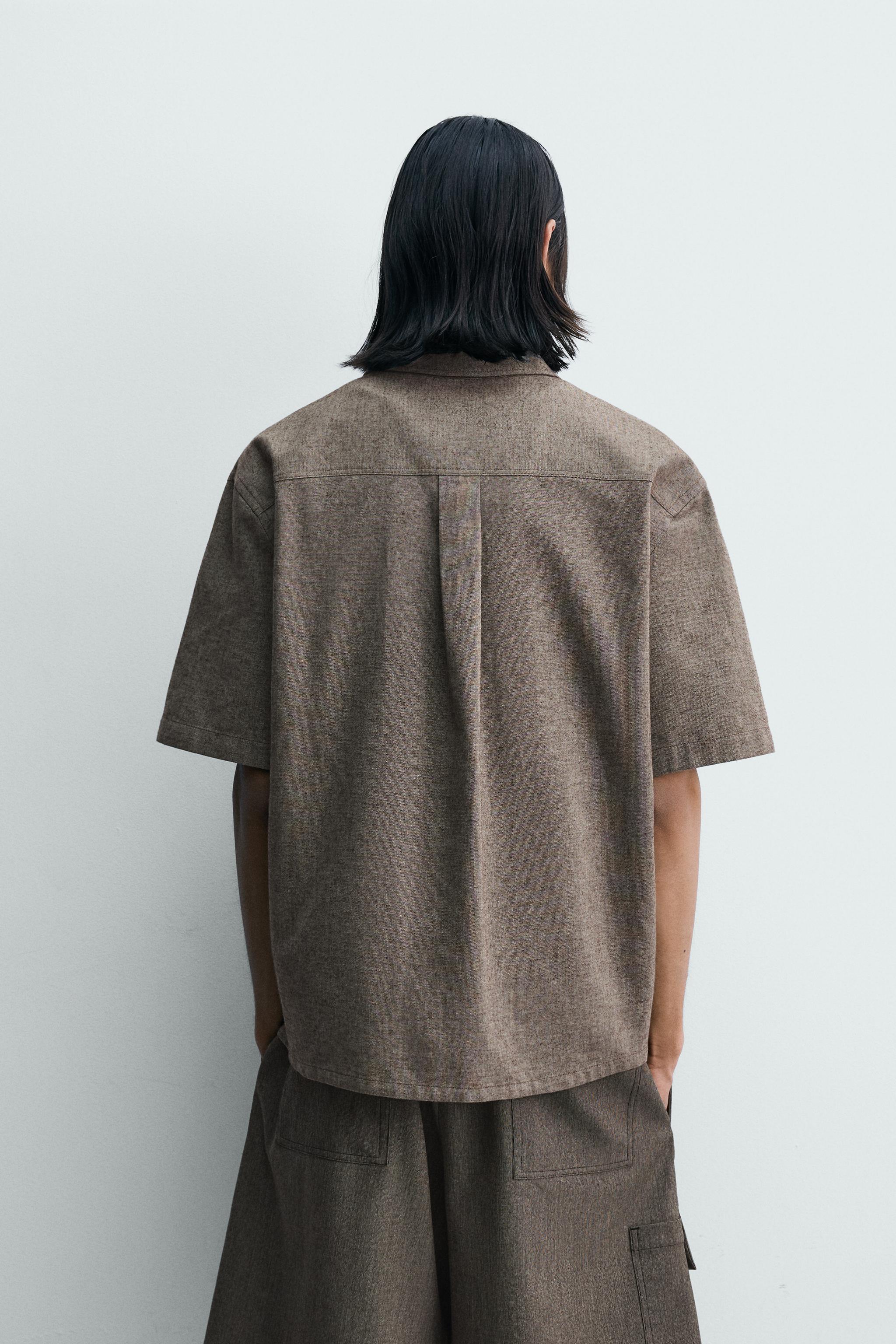 CHEMISE OVERSIZE À POCHES